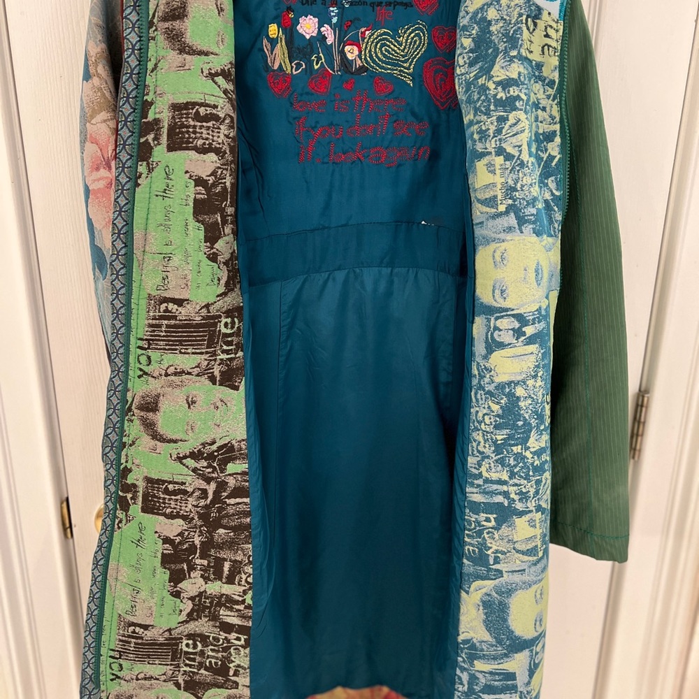 Desigual “Love is There” Long coat